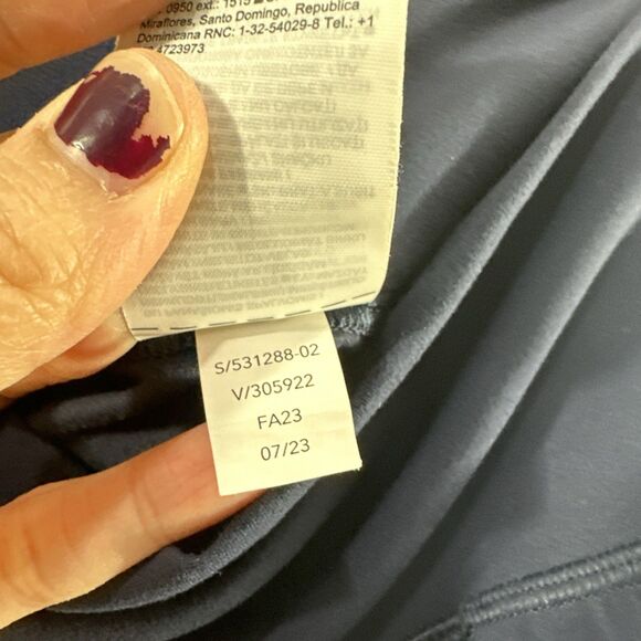 Athleta Salutation Navy Blue High Rise Jogger Pants Athleisure Gym Womens MP - Picture 11 of 11